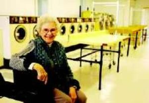Family laundromat stays in the Valley