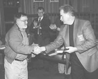 One arrives, one departs