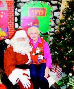 Never too old for Santa
