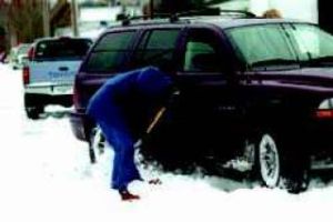 Winter blast blankets Valley in snow