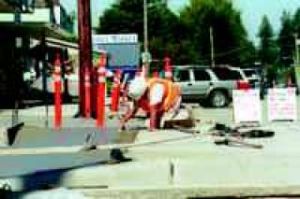 SR 203 road work in full swing