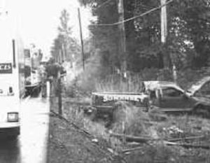 Accident on 203