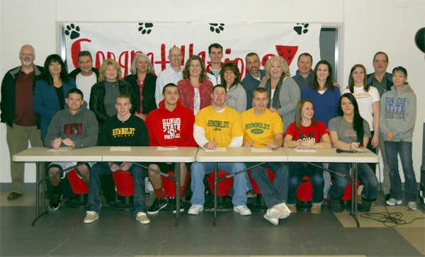 Mount Si High School athletes who will play at the college level next year include