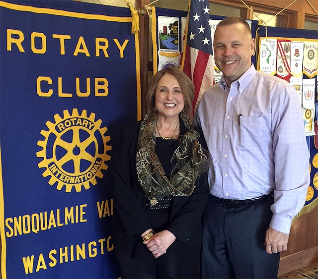 Western Governors University Washington chancellor Jean Floten visited the Rotary of Snoqualmie Valley recently to talk about the nonprofit