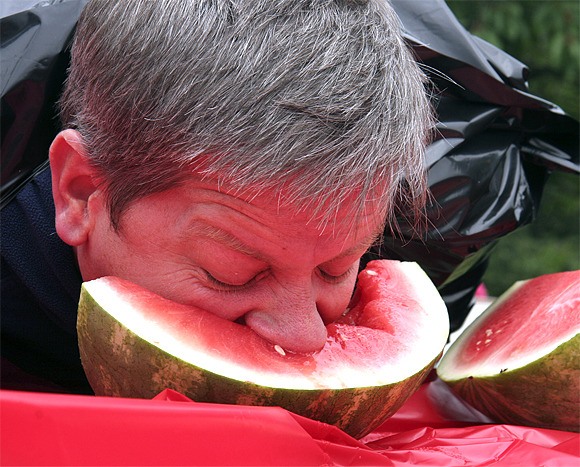 Fall City Days | Make a mess at melon eating contest