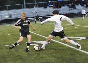 Junior defender Michael Blackmon