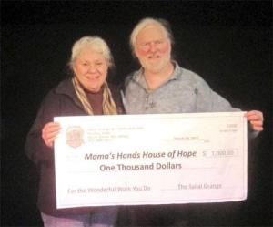 Grange Master Larry Houch