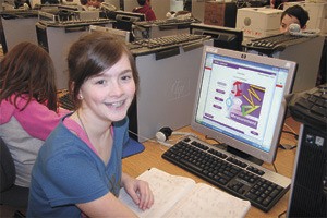 Taking an online pretest