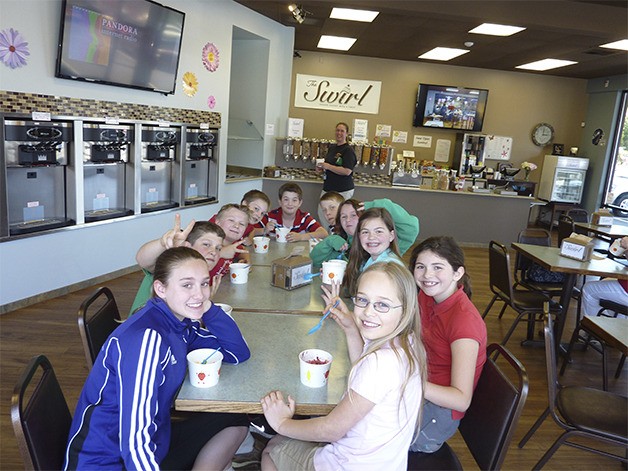 On the last day of school