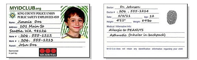 North Bend Block Party | Protect your family with free child IDs at party booth