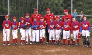 The Snoqualmie Valley Little League Phillies were the champions in their age group in the Coast Division Valley Championship