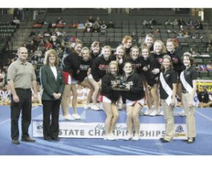 The Mount Si High School cheer squad garnered second place at state competition