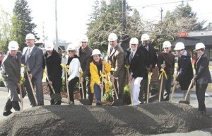 Breaking ground Monday