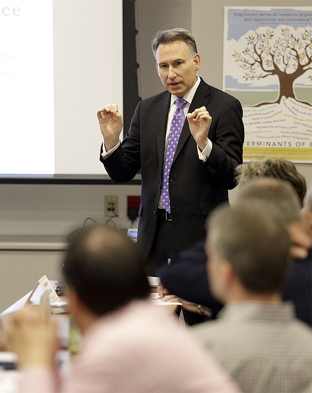 King County Executive Dow Constantine responds to a report from the advisory Bridges and Roads Task Force