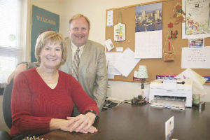 Outgoing Encompass Executive Director Nancy Whitaker and Development Director Gregory Malcolm will lead the Valley childrens center through June of this year