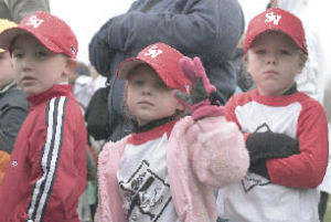 The opening of Snoqualmie Valley Little Leagues season on Saturday