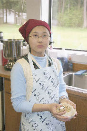 On her last night in the United States