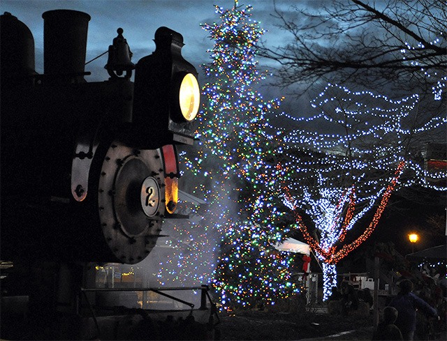 The steam-powered Santa Train rides return to Northwest Railway Museum this season.
