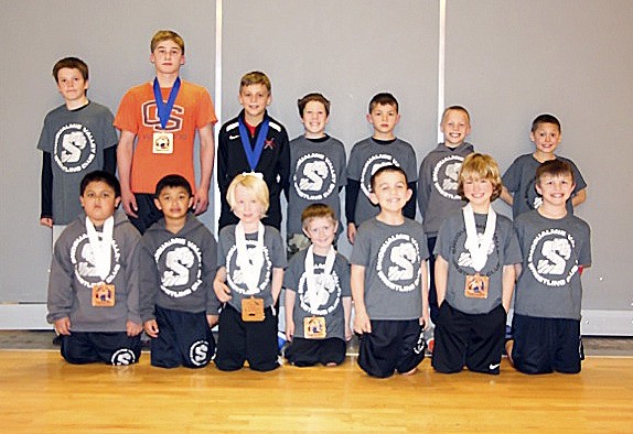 Snoqualmie Valley Wrestling Club members competing at state