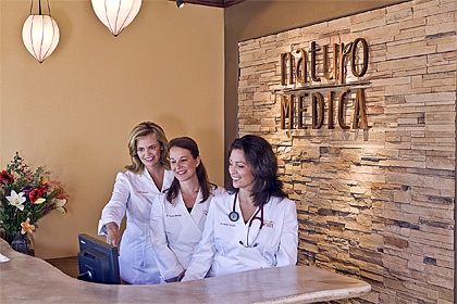 Doctors at NaturoMedica clinic