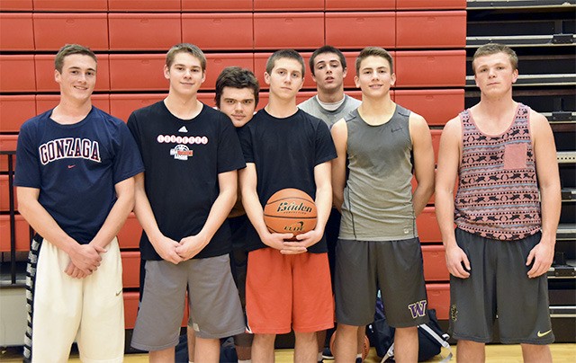 Mount Si High School’s boys basketball seniors are