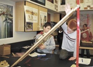 Experimenting with a Valley Schools Foundation grant-funded kit