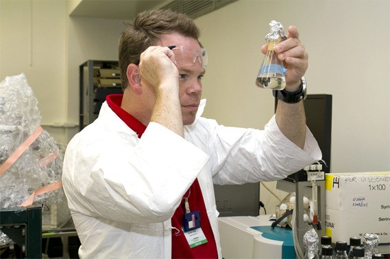 New Cedarcrest science teacher Jeffrey Wehr spent part of his summer studying bio-fuel at a special conference.