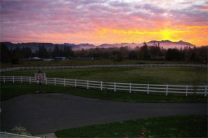 Rosy hues of dawn break over Fall City in this early-morning image shot last fall by Shannon Dunckel. The Fall City resident is the first place winner in the 2010 Valley Record Scenic Photo Contest.