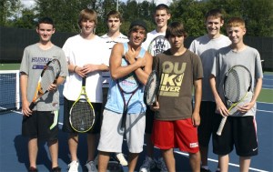 Varsity doubles players for the Mount Si boys include Matthew Griffin