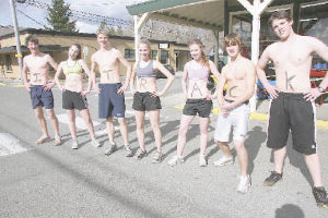 After discovering a lump of charcoal at Sandy Cove Park during their afternoon run