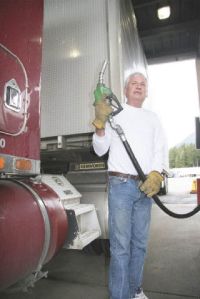 Refueling at Truck Town