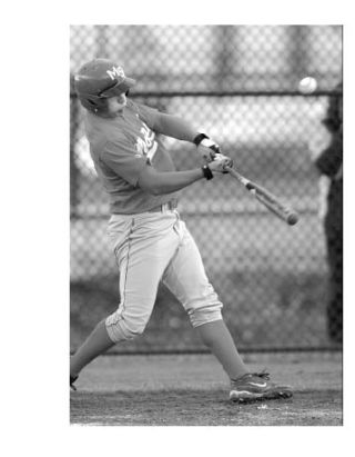 Jake Handy gets a hit against Skyline in last week’s 6-3 loss. The hit scored two runs.