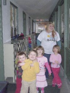 North Bend Montessori students