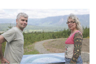 Creators of the Snoqualmie Point Park orientation table