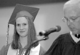 Student speaker Kelcey Simpson