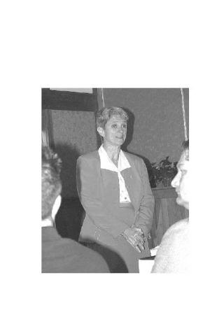 Debbie Peterman spoke with 16 local business leaders at the Snoqualmie Ridge TCP over breakfast about the possible establishment of a teen health center.