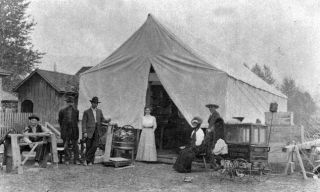 When a fire wiped out their store in 1908