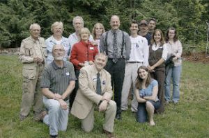 Valley residents looking to connect with their neighbors on local political issued met at the home of Gary Fancher