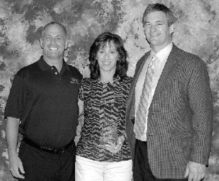 Dan Cartan and Marcia Paul of DMW Martial Arts meet with David Wahl