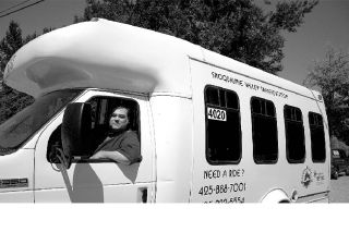 Riders say they admire the positive attitude of Snoqualmie Valley Transit driver Bob Coyner