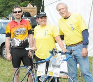 Brandon Schmid of Singletrack Cycles and Paul Tredway