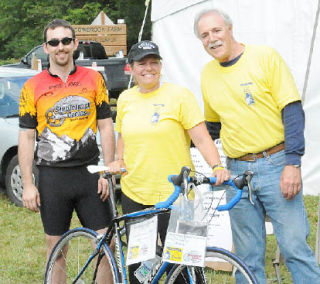 Brandon Schmid of Singletrack Cycles and Paul Tredway