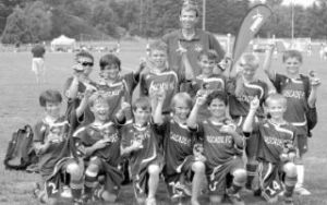 The Snoqualmie Valley Boys Cascade FC Team won the U-11 Silver 1 bracket division at the Snohomish Bigfoot Tournament recently. Cascade won its first three games 3-1