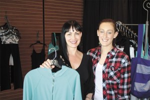 Mom Laura Herro and daughter Taylor at Laura’s shop