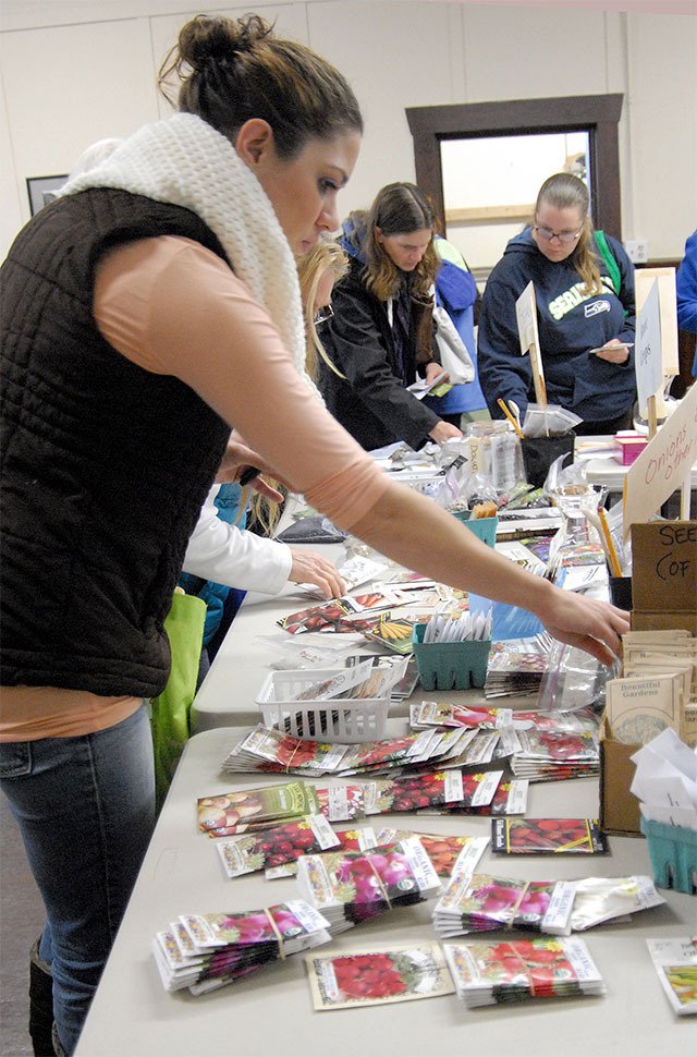 Jessica Zielinski examines some of the offerings at the early-bird opening.