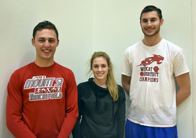 Carol Ladwig/Staff PhotoTrack seniors Baly Botten