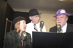 Actors Stephanie Merrow and Craig Ewing