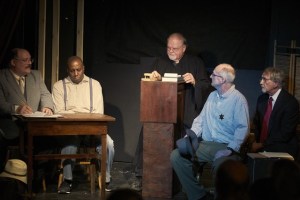 Courtesy PhotoThe cast of “To Kill a Mocking Bird” rehearses at The Black Dog Arts Cafe.