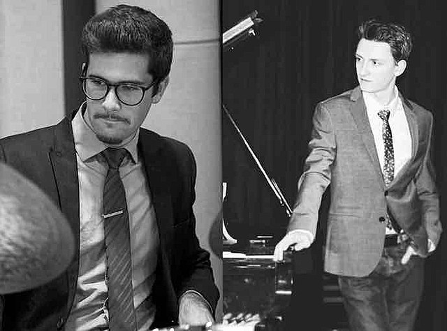 Courtesy PhotoTwo student groups lead by Will Crandell (left) and Max Cannella will be playing at The Swirl in North Bend from 6 to 9 p.m. as part of the North Bend Jazz Walk.