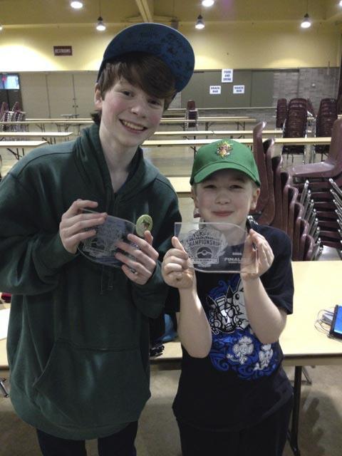 Two Carnation brothers are both skilled in the game of Pokémon. Henry Maxon